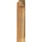 Ekena Millwork Traditional Rough Sawn Arts and Crafts Outlooker, Western Red Cedar, 6"W x 20"D x 28"H OUT06X20X28TRA03RWR - alternate 4